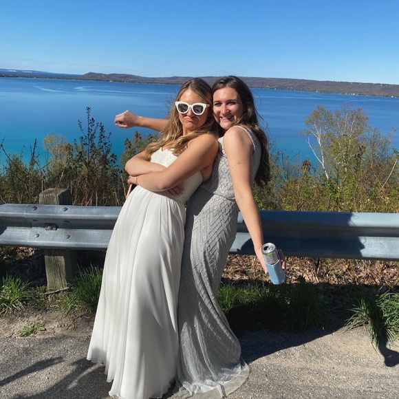 BHLDN x Anthropologie Blaise Sequined Fog - Picture 5 of 11